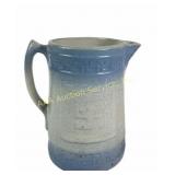 Nelson McCoy Indian Good Luck Stoneware Pitcher