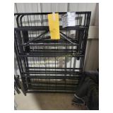 Folding twin bed frames, good condition