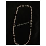 Quartz Bead Necklace