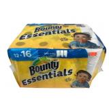 Bounty Essentials paper towels - 12 big rolls =