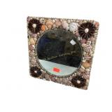 Souvenir Seashell mirror 12 x 12.