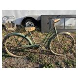 Schwinn bike - green and white