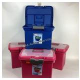 Sterilite file boxes lock down lid five.