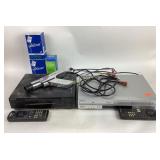 Penske timing light, Hammer, Sony DVD player with