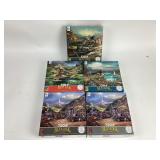 Baylock 750 piece puzzles 5. New old stock.