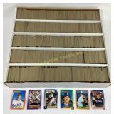 Topps 1990 MLB cards several hundred very good