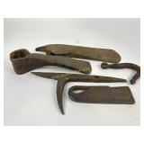 19th Century, Hand Forged Iron Tools