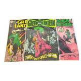 Green Lantern 71 72 73 Gil Kane Covers Silver Age