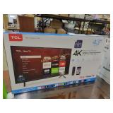 TCL 4k 43 inch TV New Old Stock