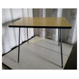 MCM laminate top expendable table with hair pin