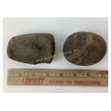 (2) Native American stone tools