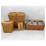 Longaberger baskets.