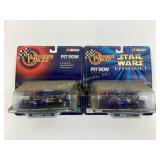 Winnerï¿½s circle Star Wars pit row Jeff Gordon