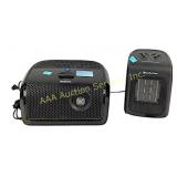 Holmes air filter and Comfort Zone space heater,