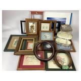 Assorted Photo Frames, Display Shelf, Jewelry Hold