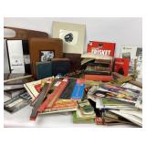 books, scrapbooks, and ephemera lot