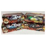 4 Racing Champions 1:24 NASCAR Die Cast Cars