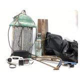 Bug Zapper, Tools, Binoculars, Stanley Thermos, Du