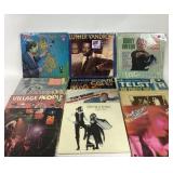 Vinyl records: Village People, Fleetwood Mac,