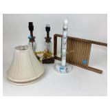 Table Lamps, Marble Paper Towel Holder,