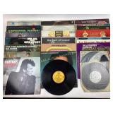 Vinyl records: Miles Davis, Smokey Robinson, Jim