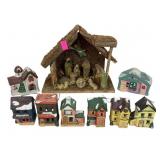 Nativity scene, Ceramic house ornaments