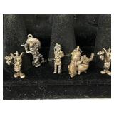 (5) Disney sterling charms incl. Mickey Mouse,