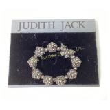 Judith Jack Sterling Silver and Marcasite pin,