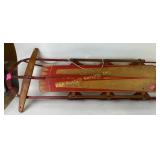 Royal Racer wooden sled