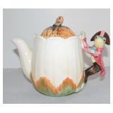 Tallin frog teapot, 6"