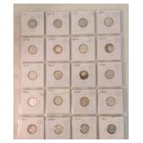 Page of 20 Canada dimes 1916-60