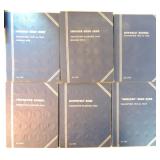 Lot of 7 coin albums: Lincoln cent 1909-40