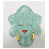 Lady head wall pocket, 5 1/2"