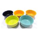 Fiesta Post 86 lot of 5 gusto bowls