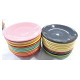 Fiesta Post 86 lot of 26 - 7" plates, some wear