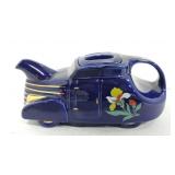 Hall China Blue Blossom automobile teapot