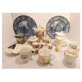 Lot of assorted ceramics, various condition