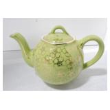 Hall China French teapot, 12 cup, chartreuse with