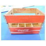 Coca Cola wooden bottle crate