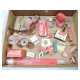 Tray of Coca Cola novelties