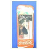 Coca Cola metal thermometer, contemporary, 16"