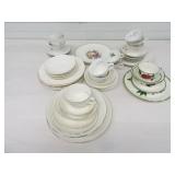 HLC and other lot of dinnerware