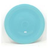 Vintage Fiesta 15" chop plate, turquoise