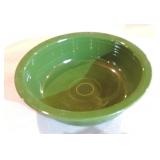 Vintage Fiesta 8 1/2" nappy bowl, dark green