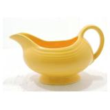 Vintage Fiesta sauce boat, yellow