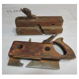 Lot of 2 wood molding planes