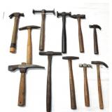 Lot of 11 hammers