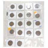 Page of 18 large cents