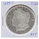 1889-S Morgan dollar MS63