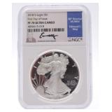 2018-S silver eagle NGC PF70 ultra cameo